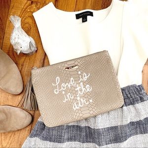 a.new.day Navy & White Knit Mini Skirt!